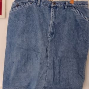 Liz Claiborne Denim Skirt